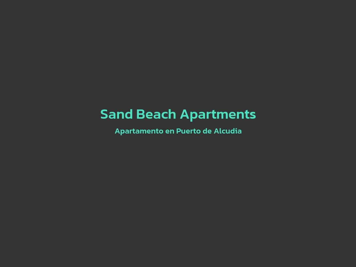 Vista principal de Sand Beach Apartments