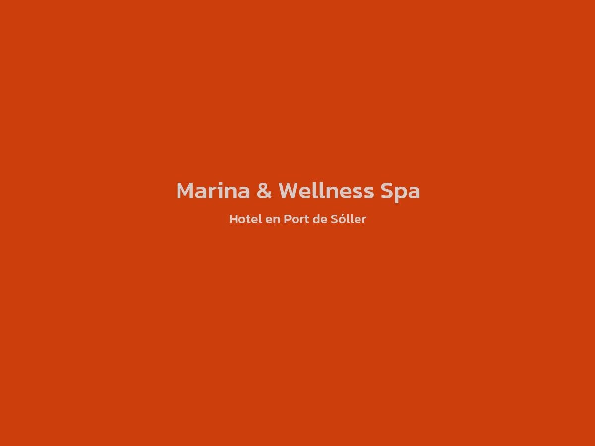 Vista principal de Marina & Wellness Spa