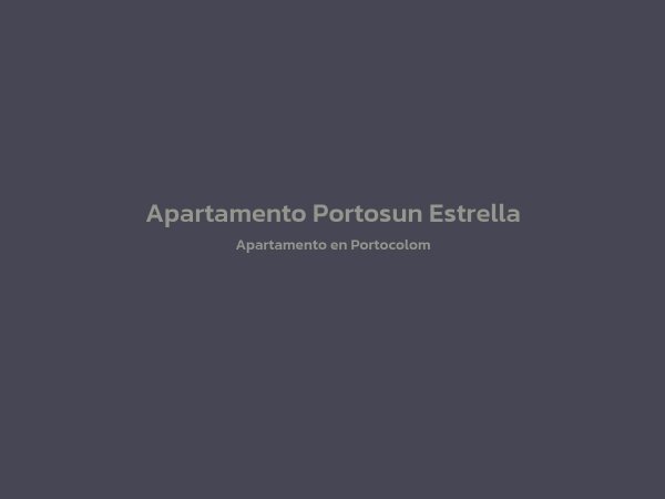 Apartamento - Apartamento Portosun Estrella