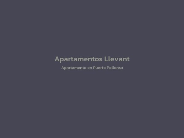 Apartamento - Apartamentos Llevant