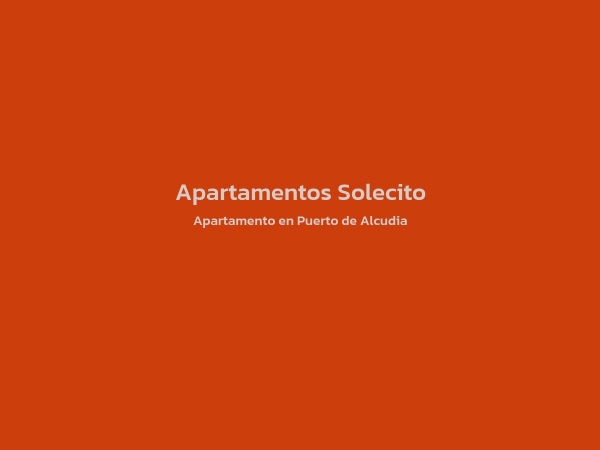 Apartamento - Apartamentos Solecito