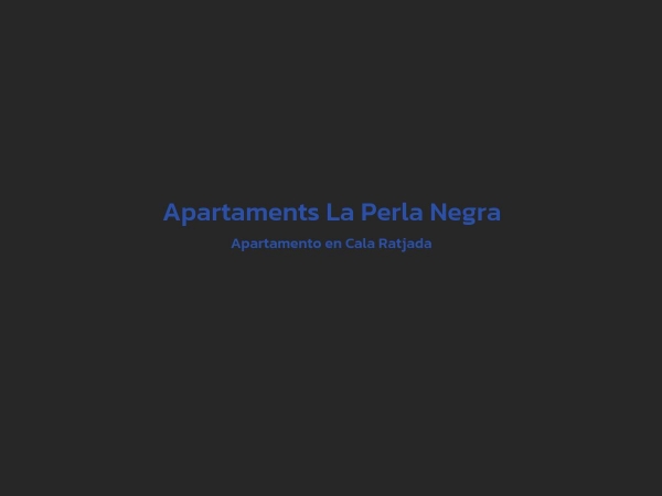Apartamento - Apartaments La Perla Negra
