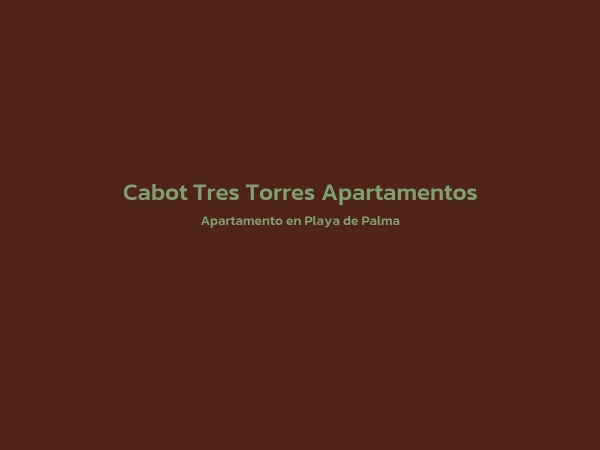 3 - Cabot Tres Torres Apartamentos