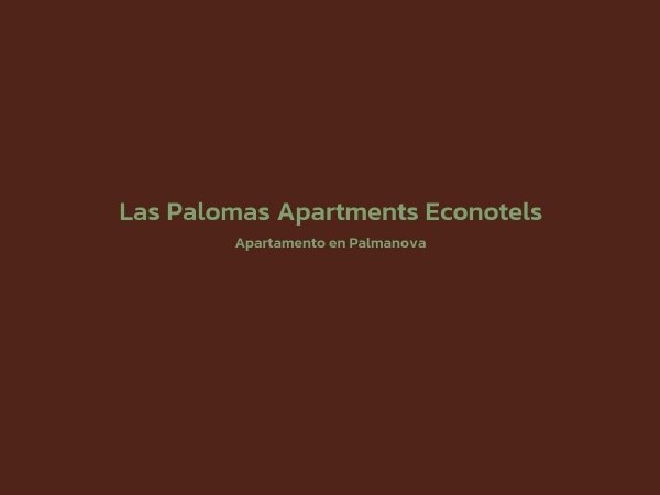 Apartamento - Las Palomas Apartments Econotels