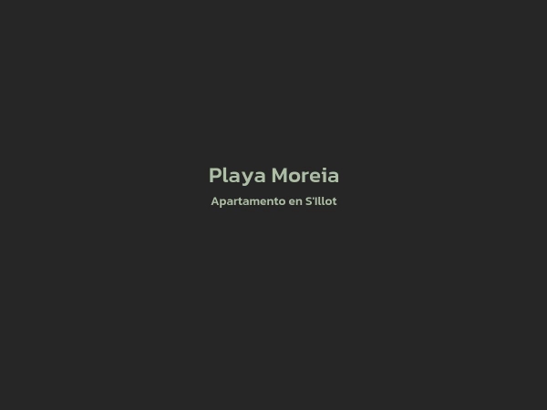 Apartamento - Playa Moreia