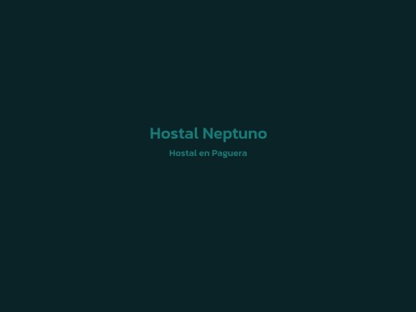 Hostal - Hostal Neptuno