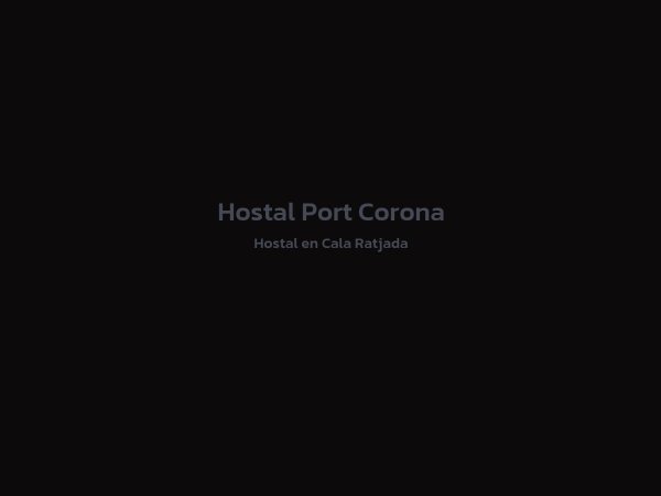 Hostal - Hostal Port Corona