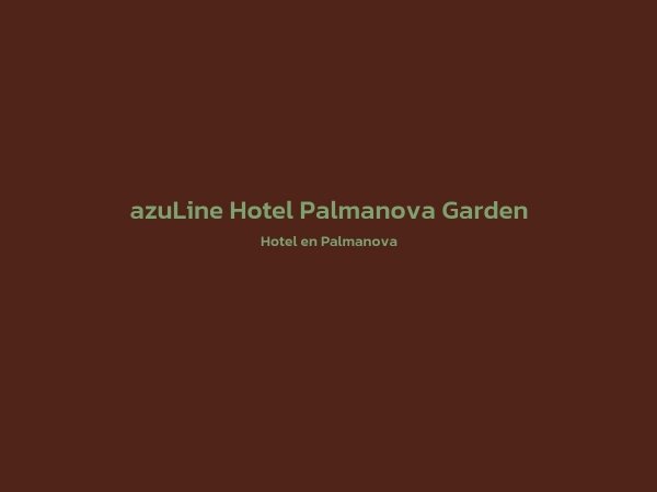 Hotel - azuLine Hotel Palmanova Garden