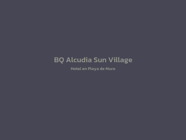 Hotel - BQ Alcudia Sun Village