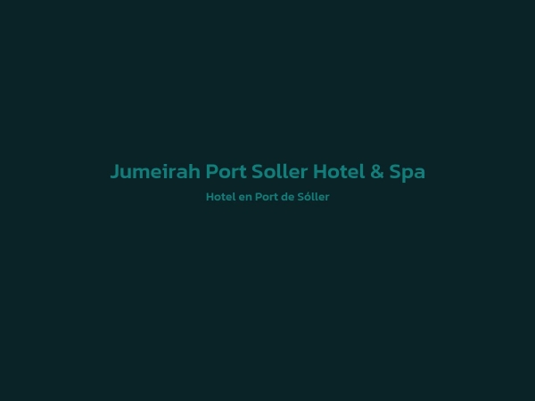 Hotel - Jumeirah Port Soller Hotel & Spa