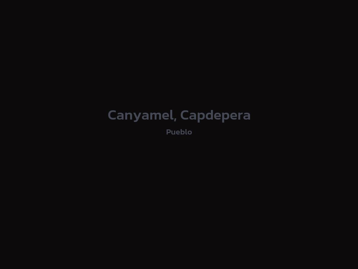 Vista principal de Canyamel, Capdepera