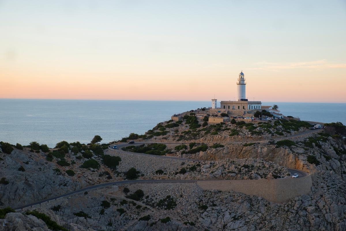Vista principal de Faro de Formentor
