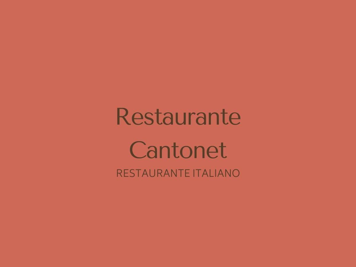 Vista principal de Restaurante Cantonet