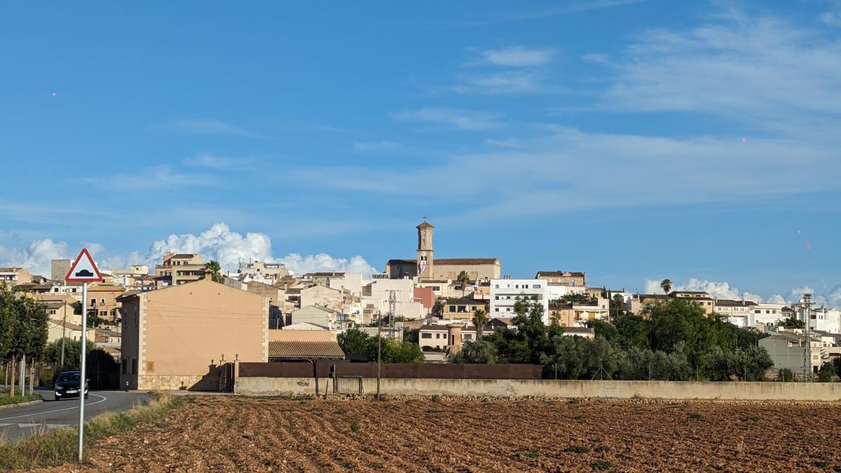 Vista principal de Sant Jordi, Palma 